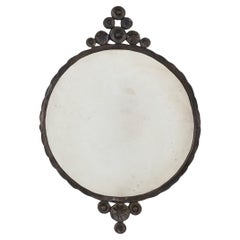 Salvino Marsura Miroir forgé VII de Trévise Italie, années 1960
