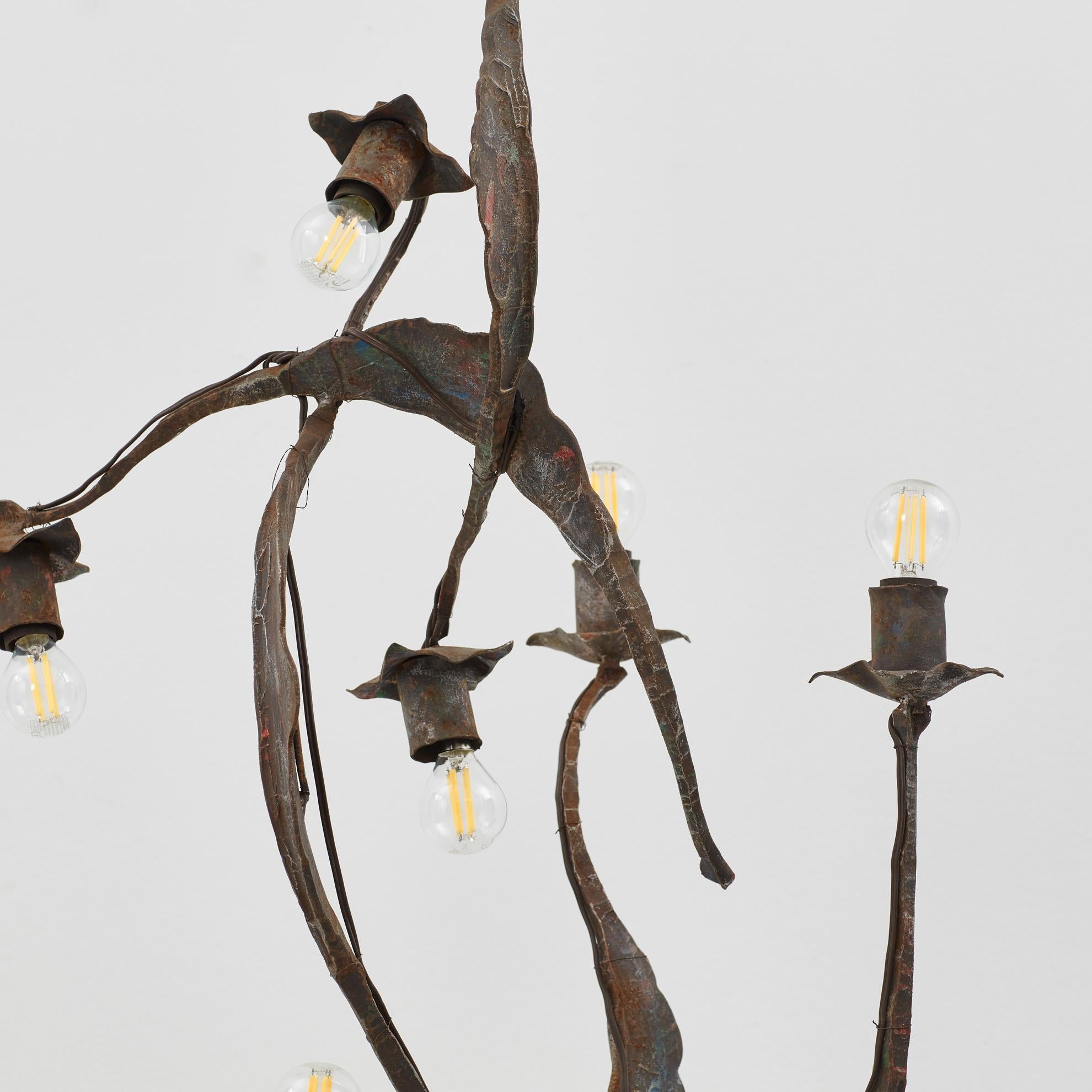 Salvino Marsura Lámpara de araña 'Forme III' Treviso, Italia - Década de 2000 Moderno orgánico en venta