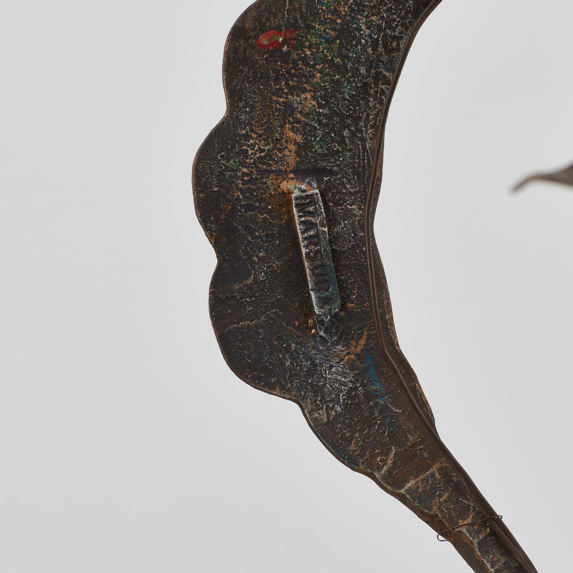 Salvino Marsura Lámpara de araña 'Forme III' Treviso, Italia - Década de 2000 Hierro forjado en venta