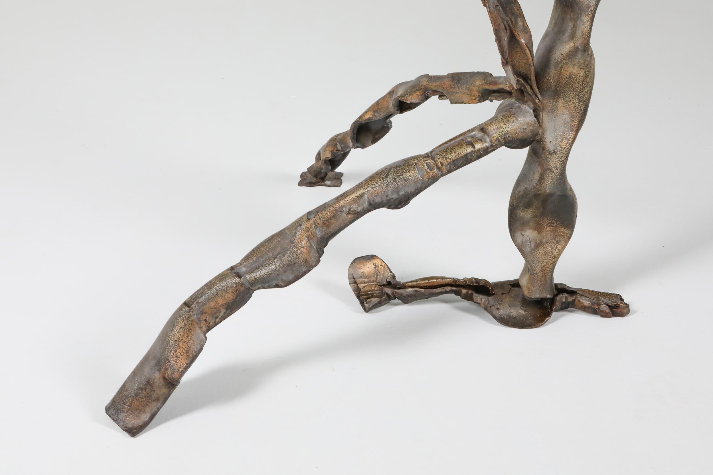 Forged Salvino Marsura Functional Sculpture 'Praying Mantis'