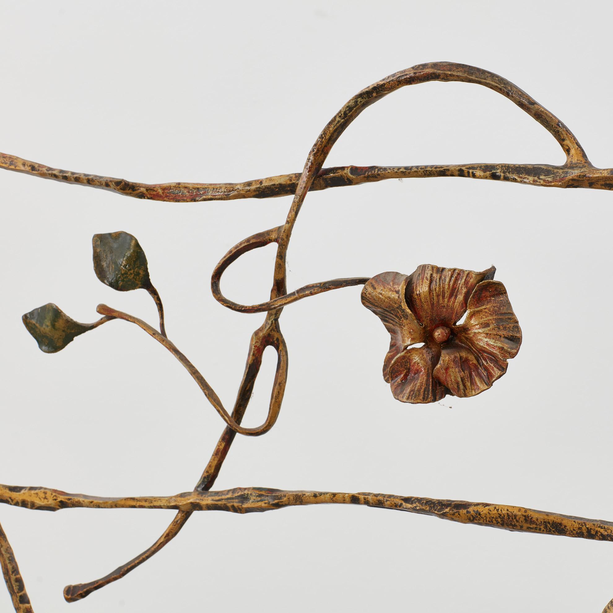 Fer Tête de lit 'Garden' de Salvino Marsura - Trévise, Italie, années 2000 en vente