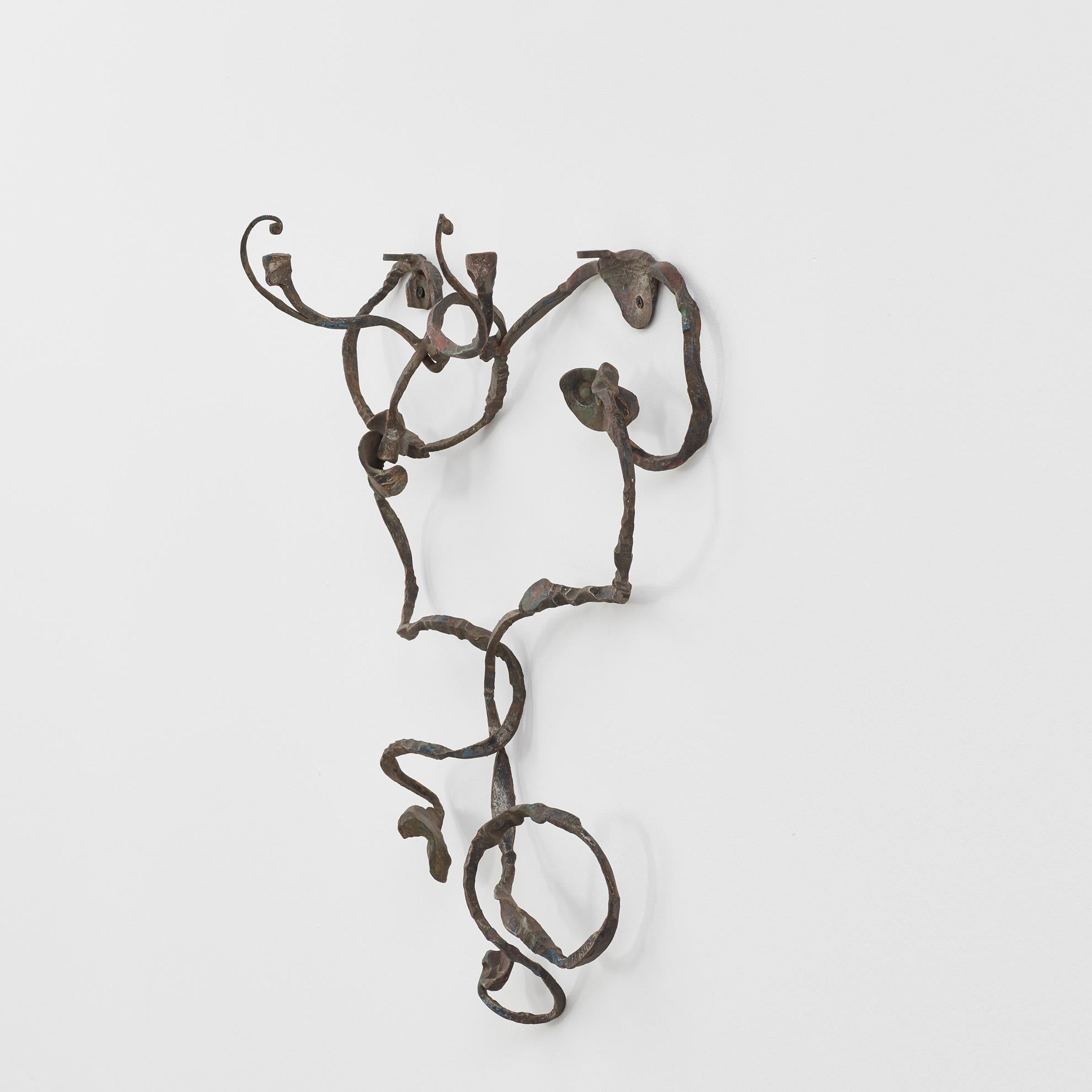 Salvino Marsura 'Intrecciati' Kleiderhaken - Treviso Italien, 1980er Jahre (Organische Moderne) im Angebot