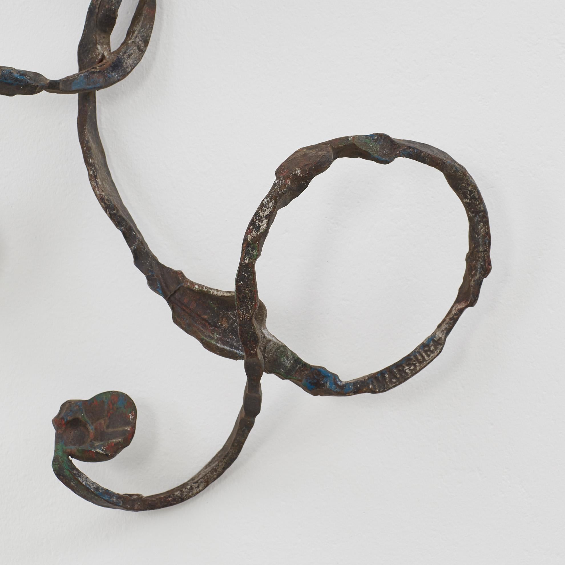 Salvino Marsura 'Intrecciati' Kleiderhaken - Treviso Italien, 1980er Jahre (Italienisch) im Angebot