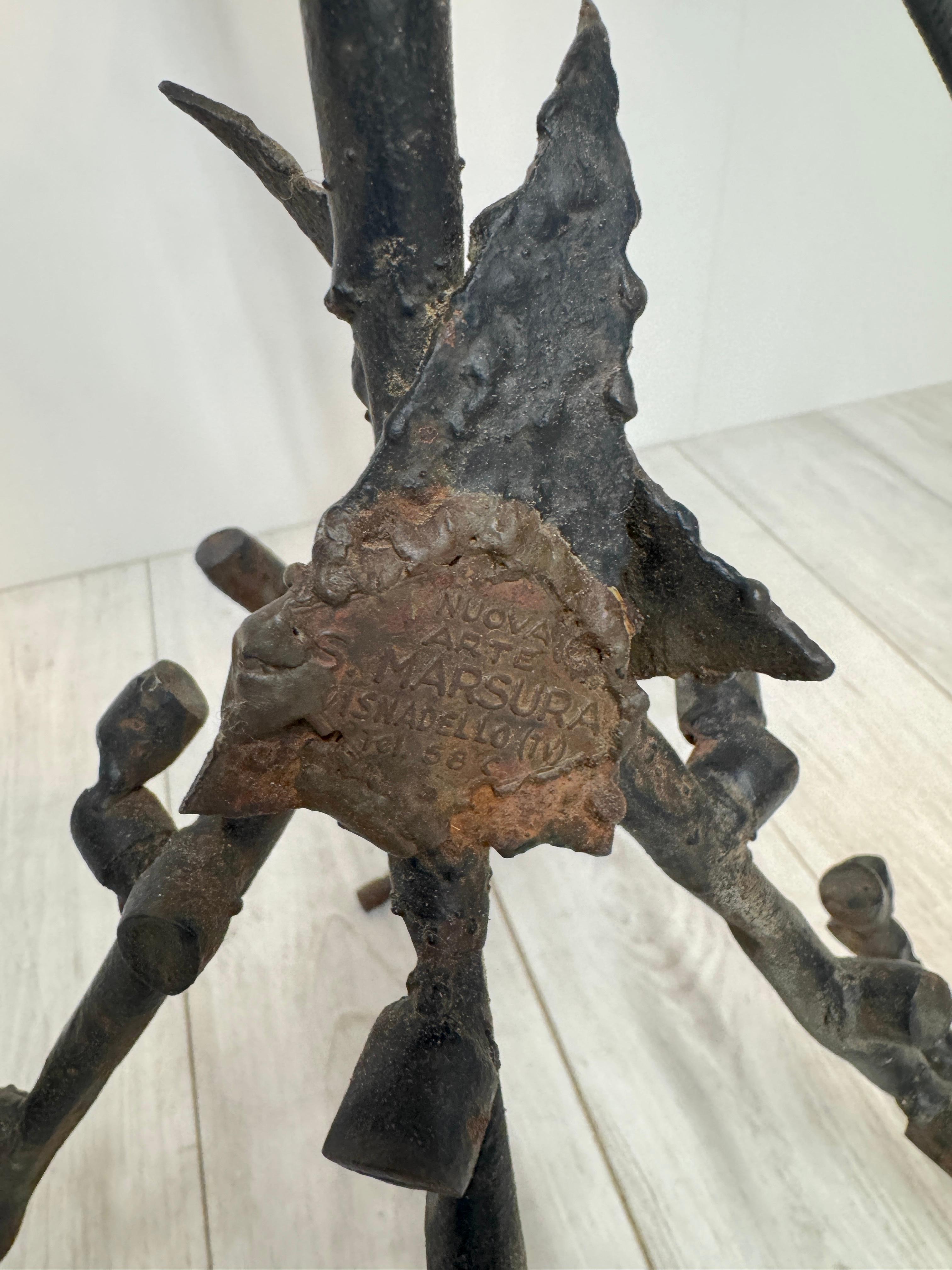 Salvino Marsura, Lampada da terra, prod. Nuova Arte Marsura, anni '70 in vendita 1