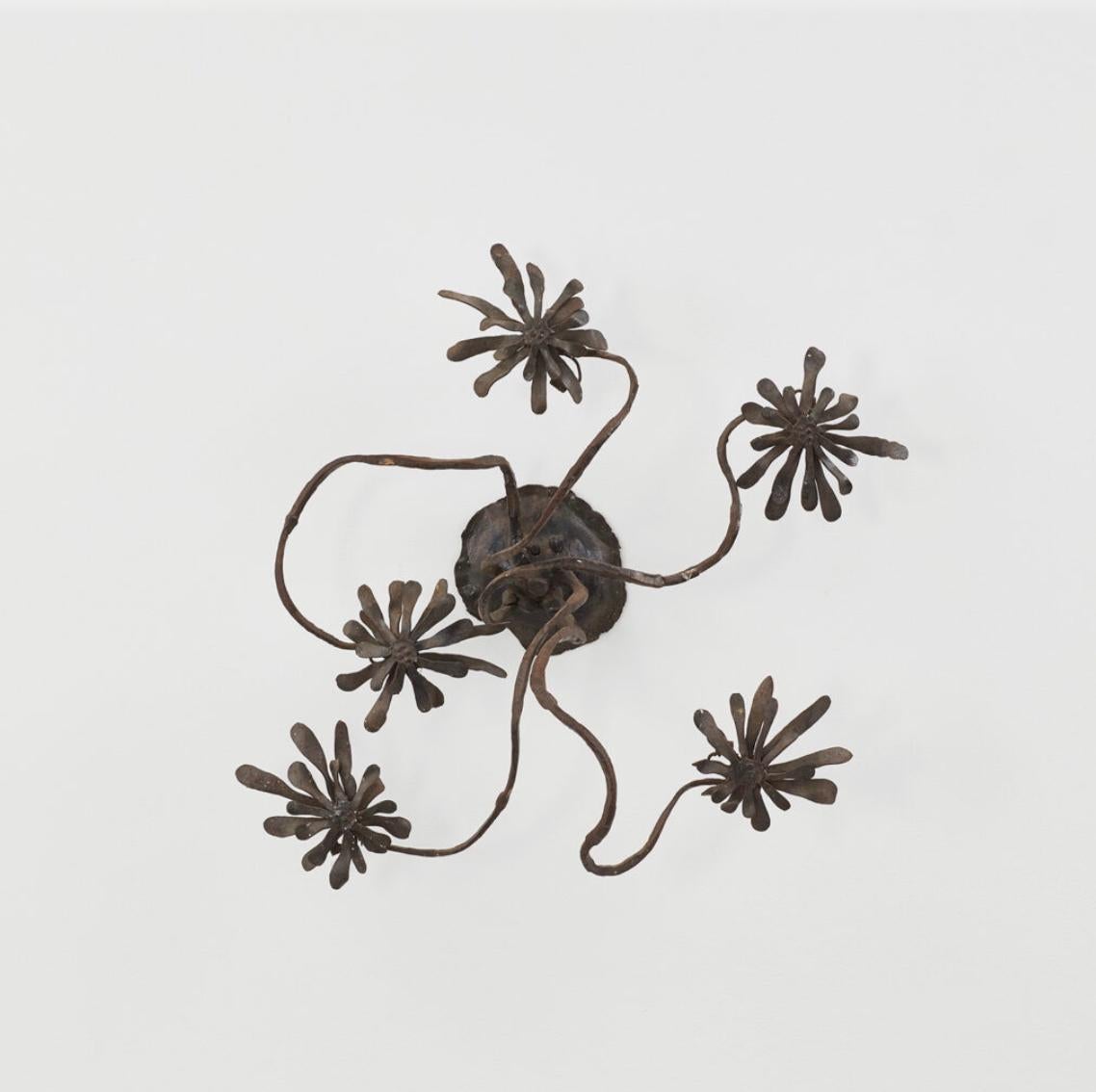 Organique Salvino Marsura Applique Margherite - Trévise Italie, 1970 en vente