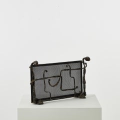 Salvino Marsura 'Note Musicali' fire screen - Treviso Italy, 1990s