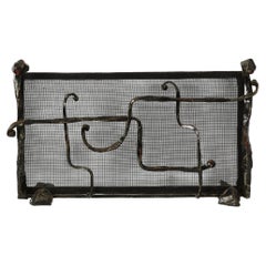 Salvino Marsura 'Note Musicali' fire screen - Treviso Italy, 1990s