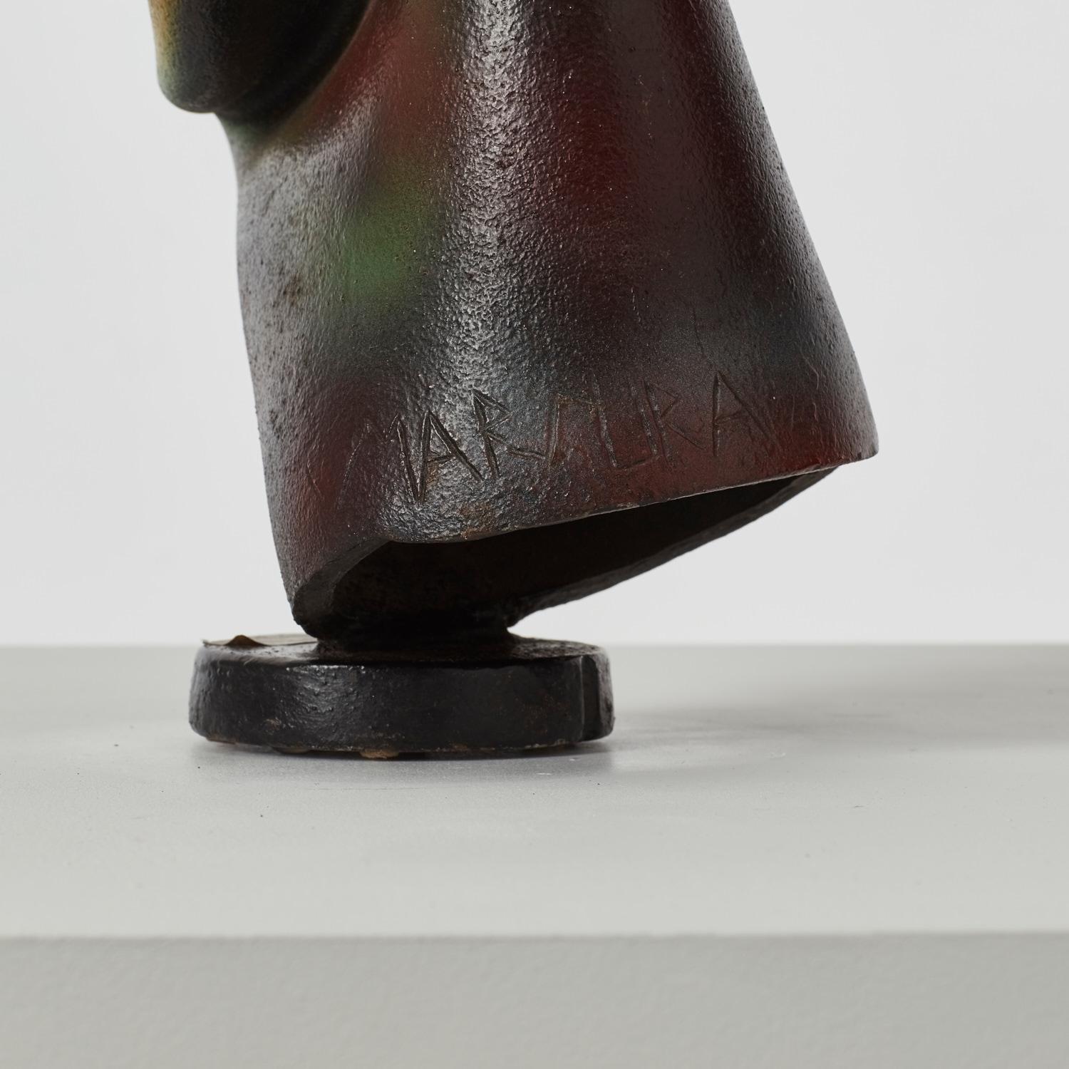 Fine XX secolo Salvino Marsura Poeta, scultura di Treviso, Italia, anni '80 in vendita
