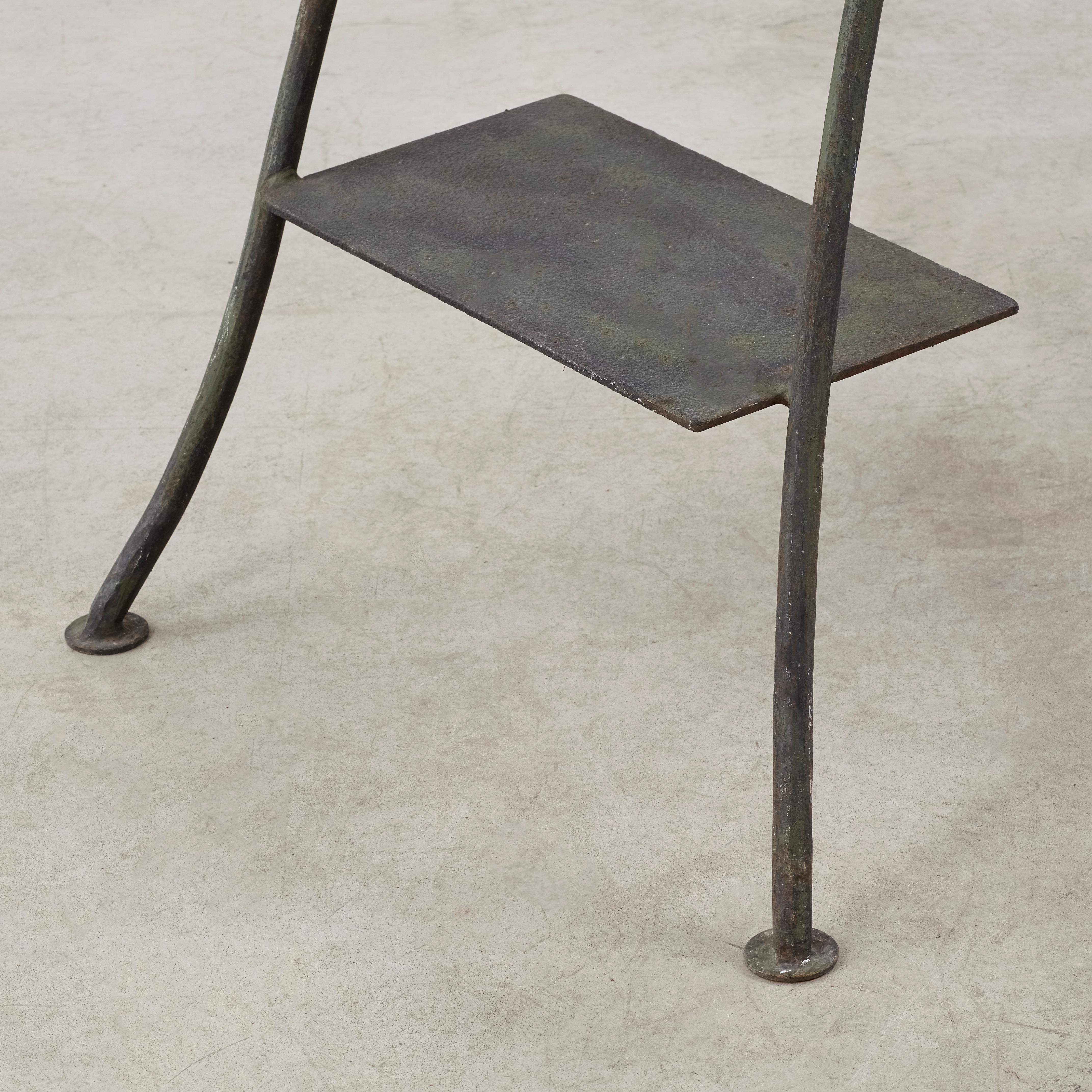 Wrought Iron Salvino Marsura Scala Multioso from Treviso Italy, 2000s For Sale