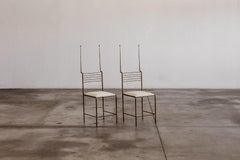 Salvino Marsura – Skulpturale Esszimmerstühle, 1970, 2er-Set