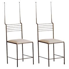 Salvino Marsura – Skulpturale Esszimmerstühle, 1970, 2er-Set