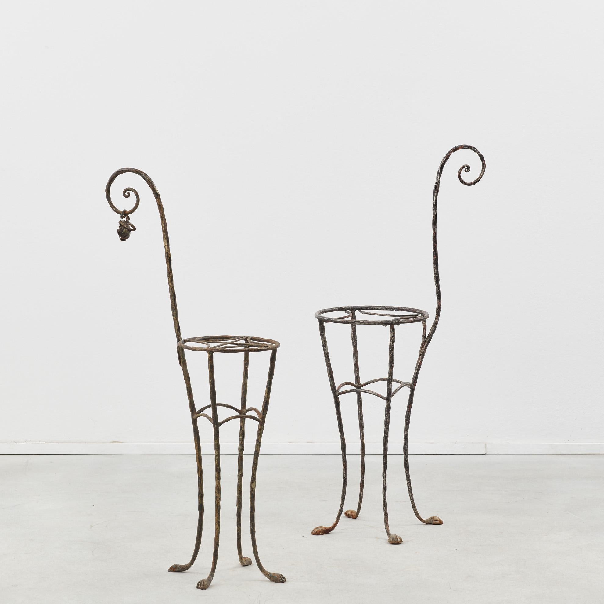 Salvino Marsura Taburetes de bar 'Sgabelli' - Treviso, Italia, Años 80 en venta 13