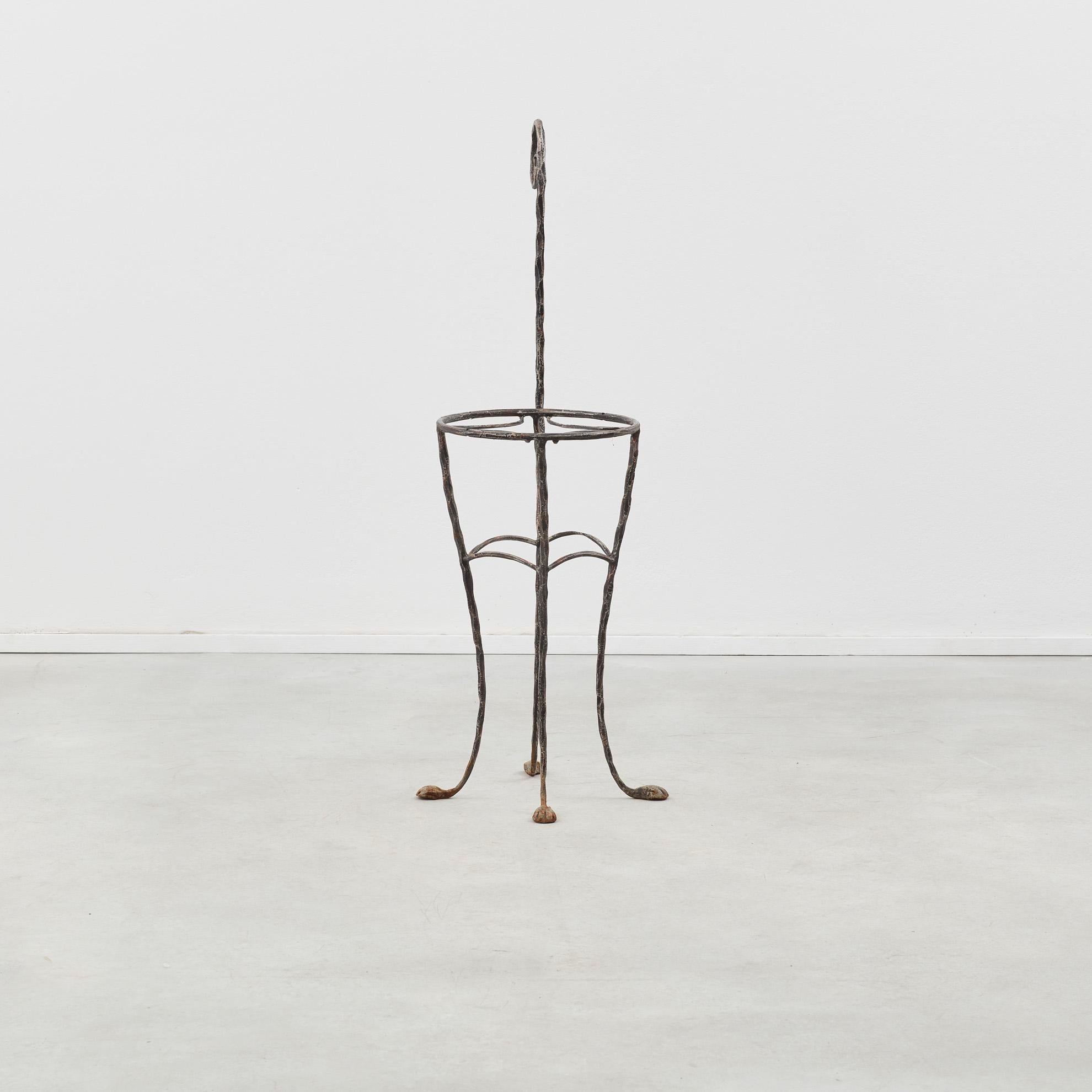 Salvino Marsura Taburetes de bar 'Sgabelli' - Treviso, Italia, Años 80 Hierro forjado en venta