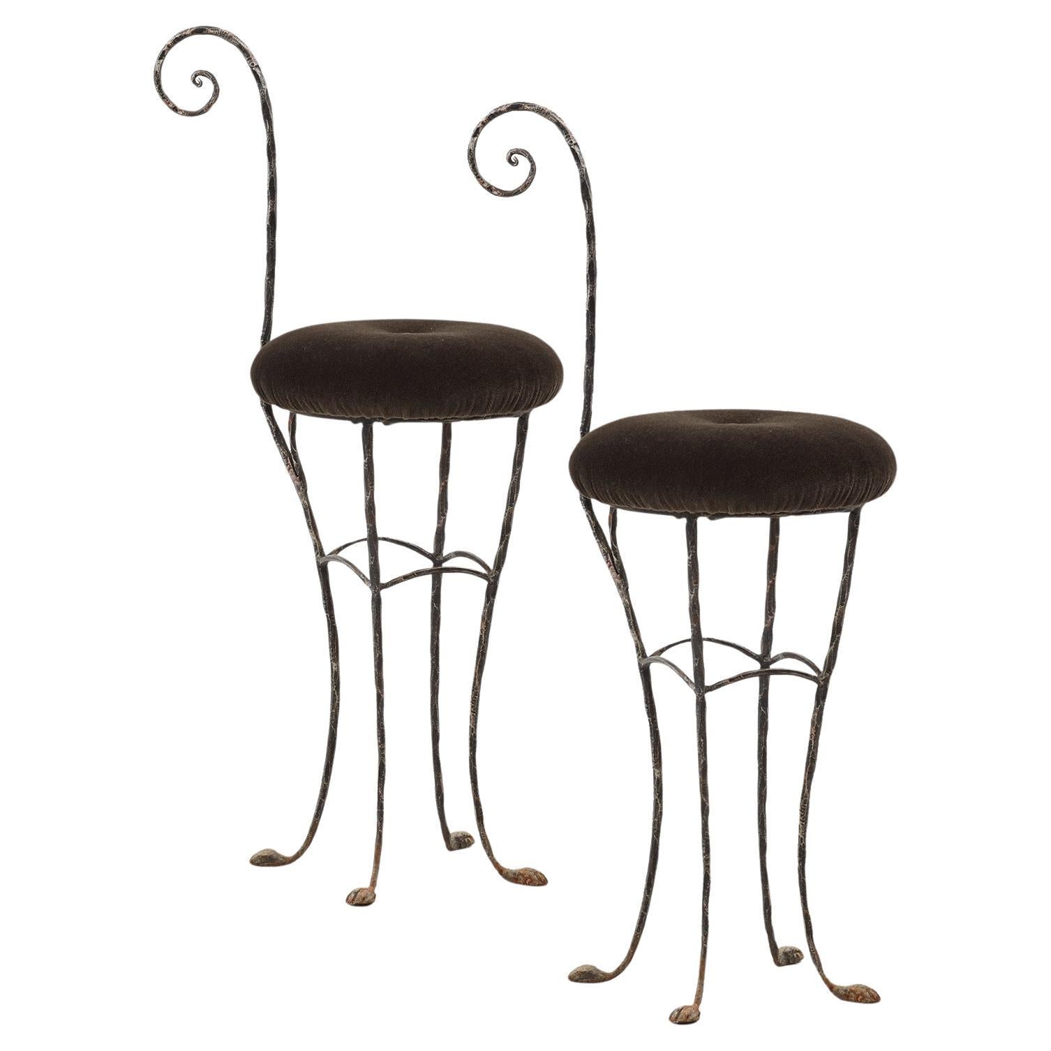 Salvino Marsura 
Sgabelli
 Bar stools - Treviso, Italy, 1980s