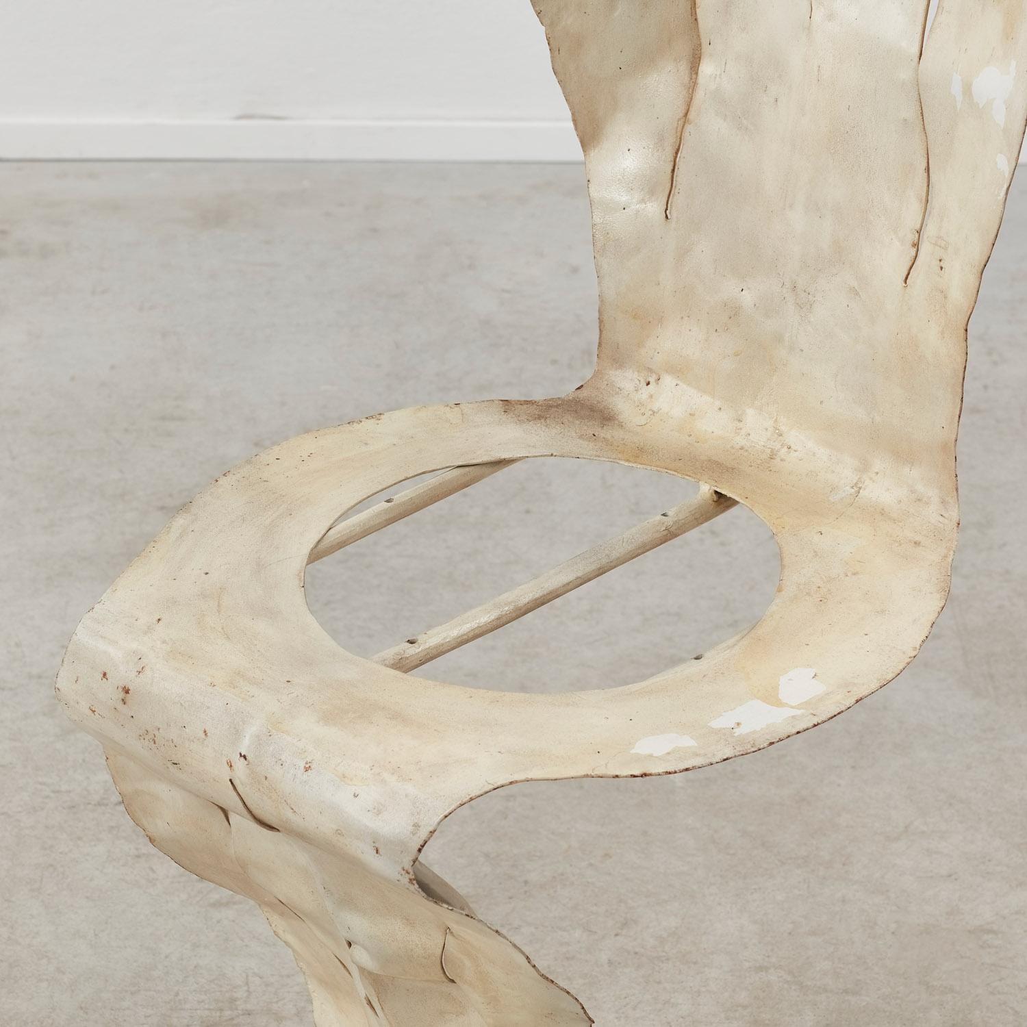 Tissu d'ameublement Chaise Salvino Marsura Silhouette de Trévise Italie, années 2000 en vente