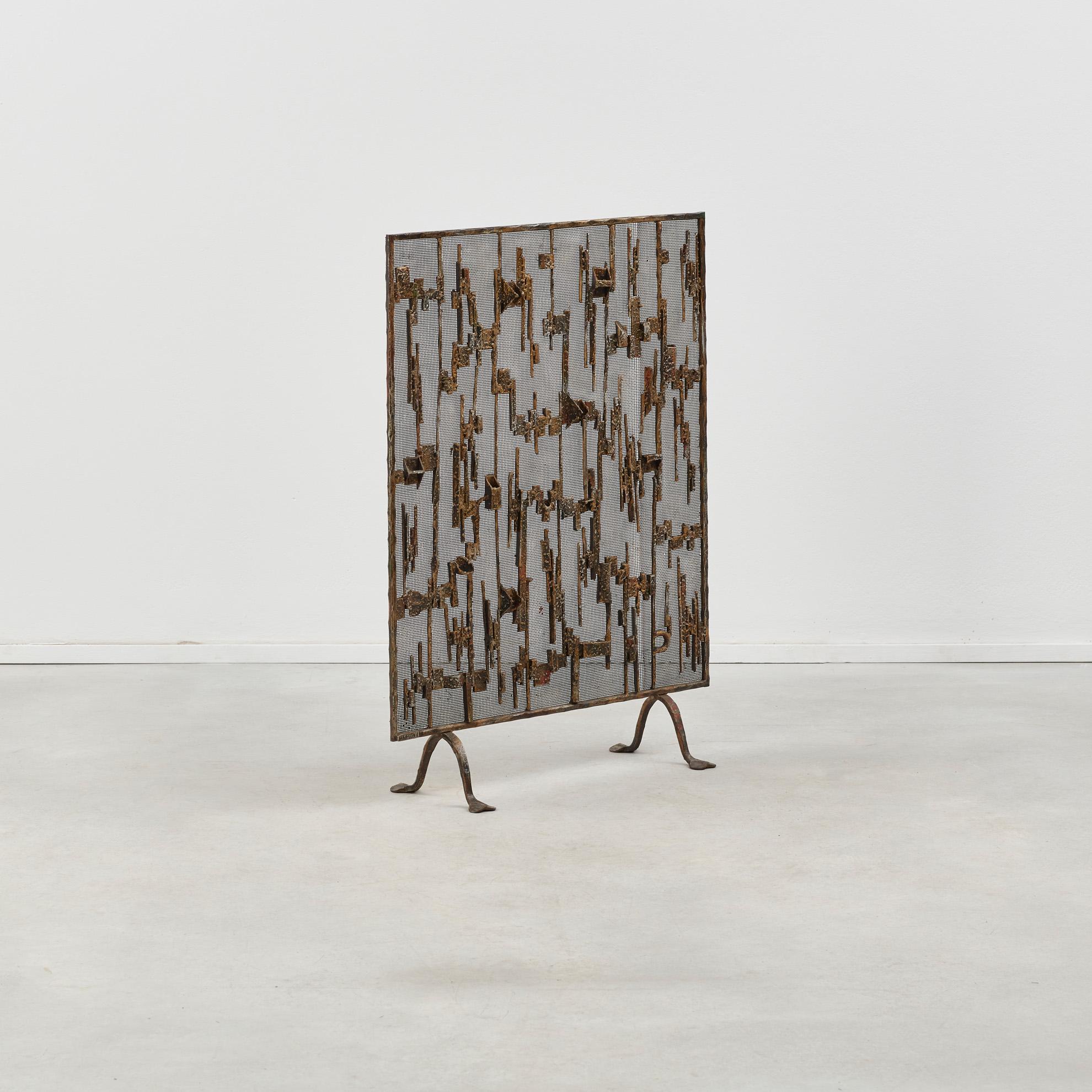 Biombo 'Stalattiti' de Salvino Marsura - Treviso Italia, años 70 Moderno orgánico en venta