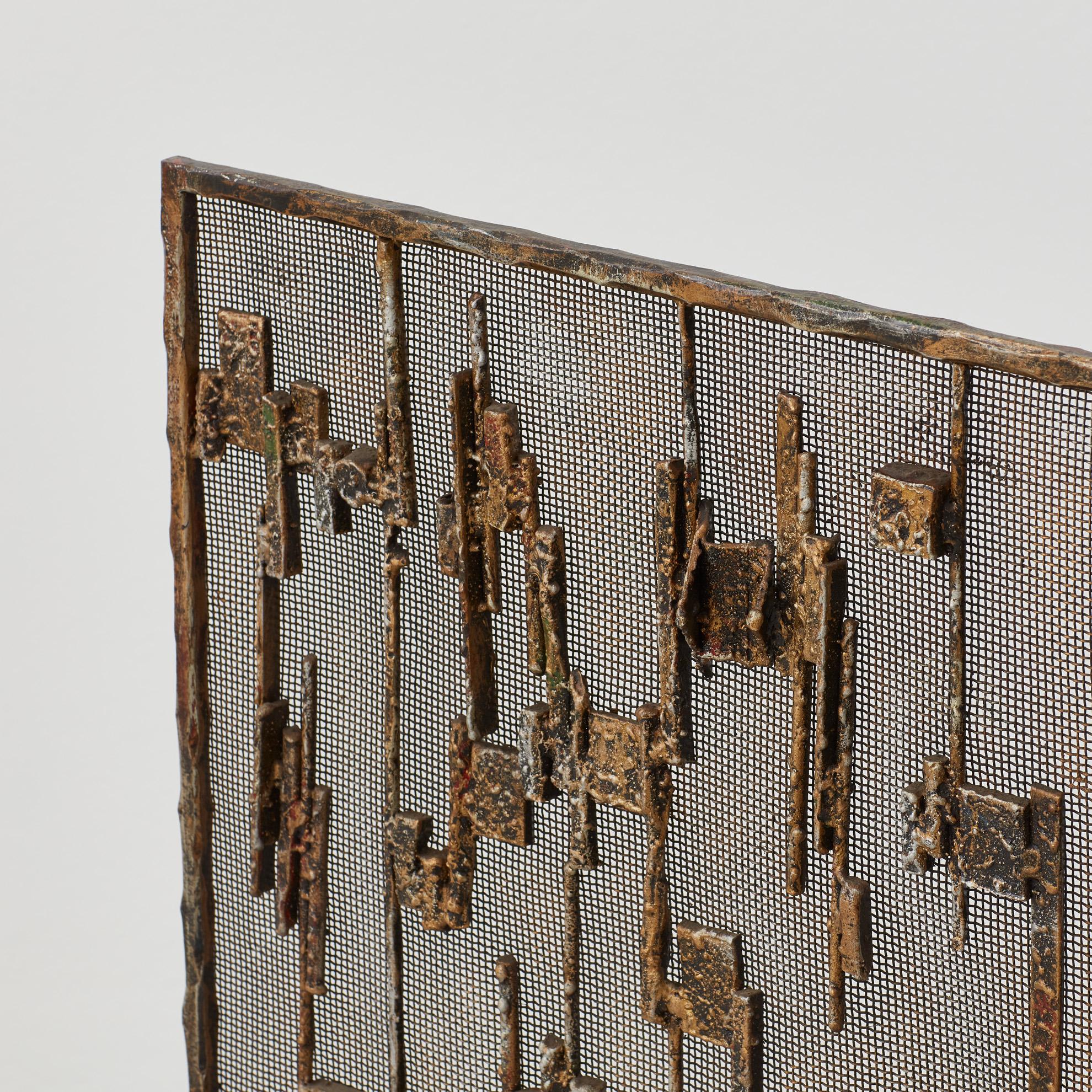 Biombo 'Stalattiti' de Salvino Marsura - Treviso Italia, años 70 finales del siglo XX en venta