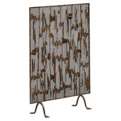 Salvino Marsura 'Stalattiti' fire screen - Treviso Italy, 1970s