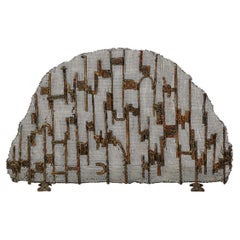 Salvino Marsura 'Stalattiti II' fire screen - Treviso Italy, 1980s