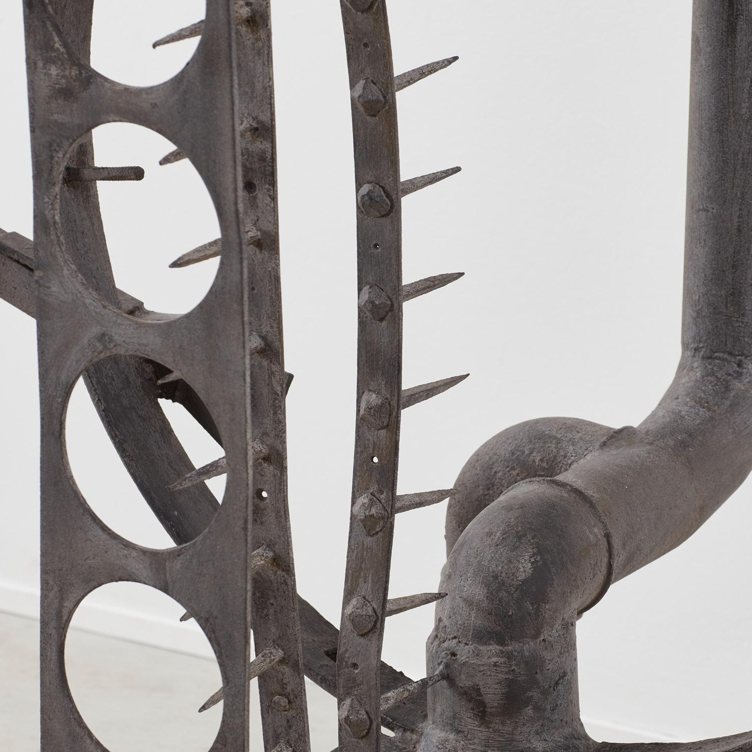 Fine XX secolo Salvino Marsura Trebbiatrice sculpture from Treviso Italy, 1995 in vendita
