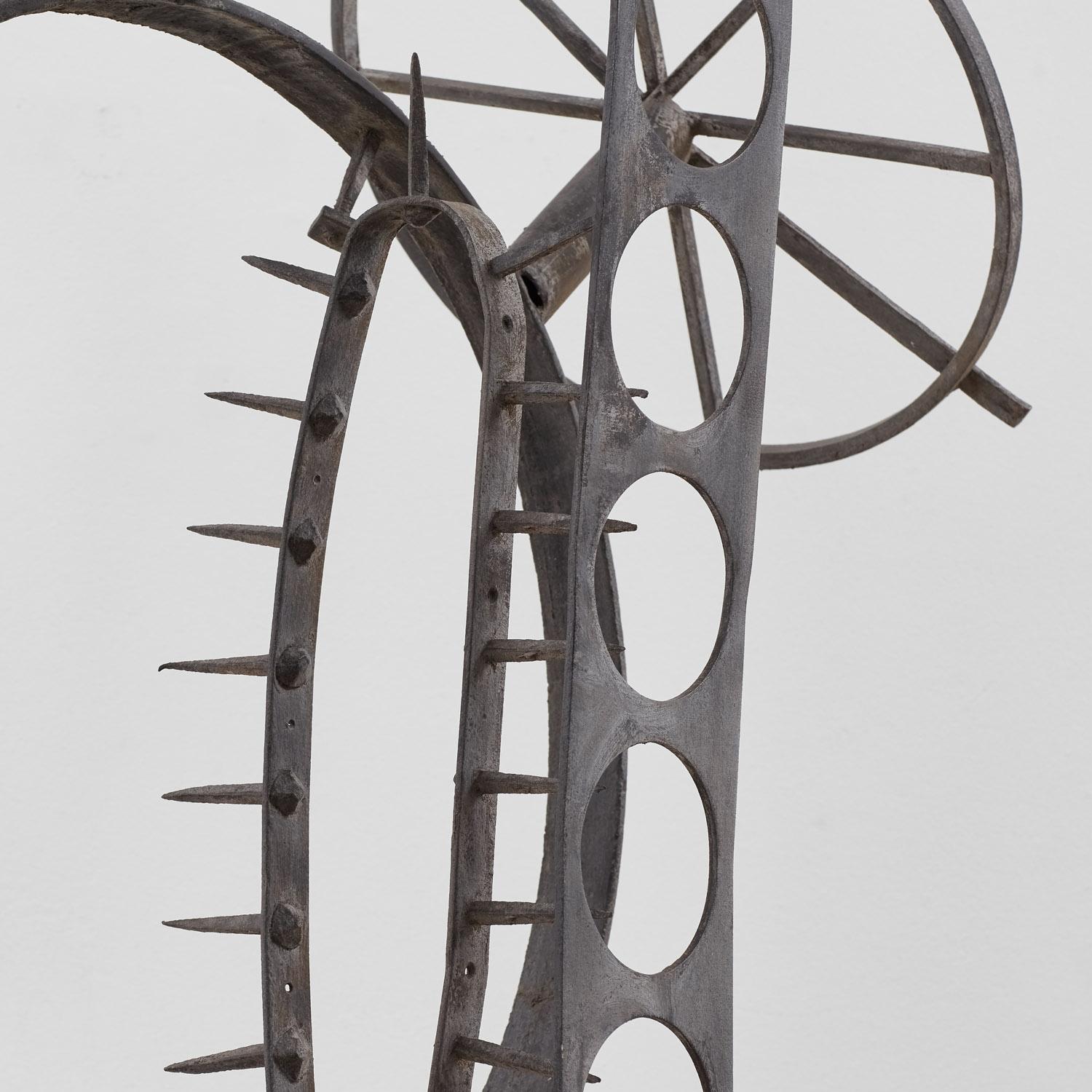 Ferro Salvino Marsura Trebbiatrice sculpture from Treviso Italy, 1995 in vendita