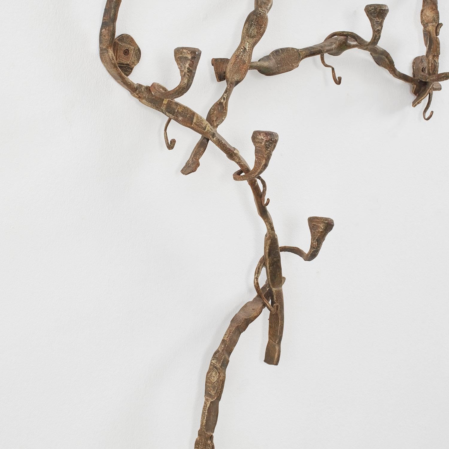 Salvino Marsura Tronchi hook stand from Treviso Italy, 2000s In condizioni buone in vendita a London, GB