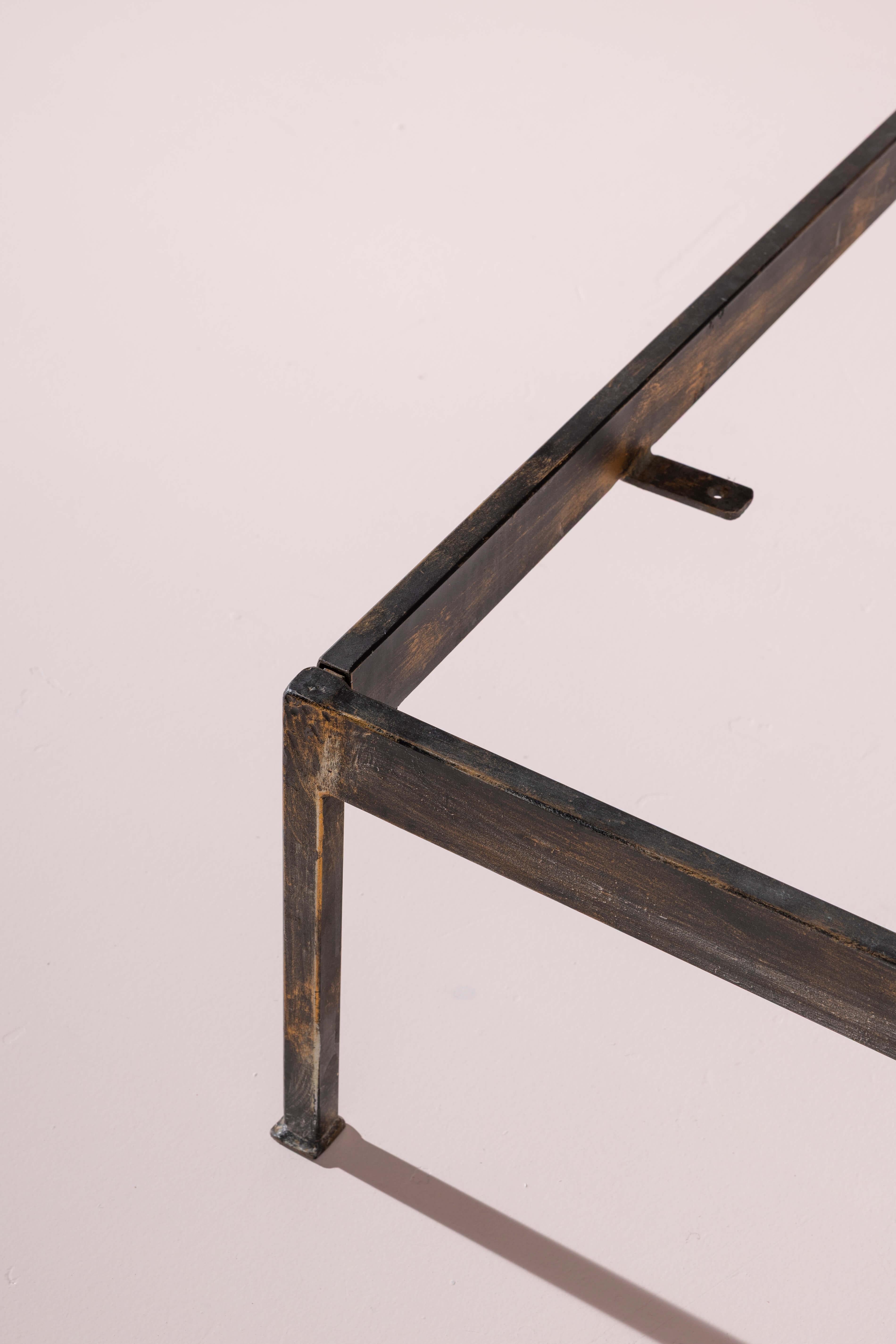 Salvino Marsura, lit double en fer forgé, Italie, années 1960 en vente 3