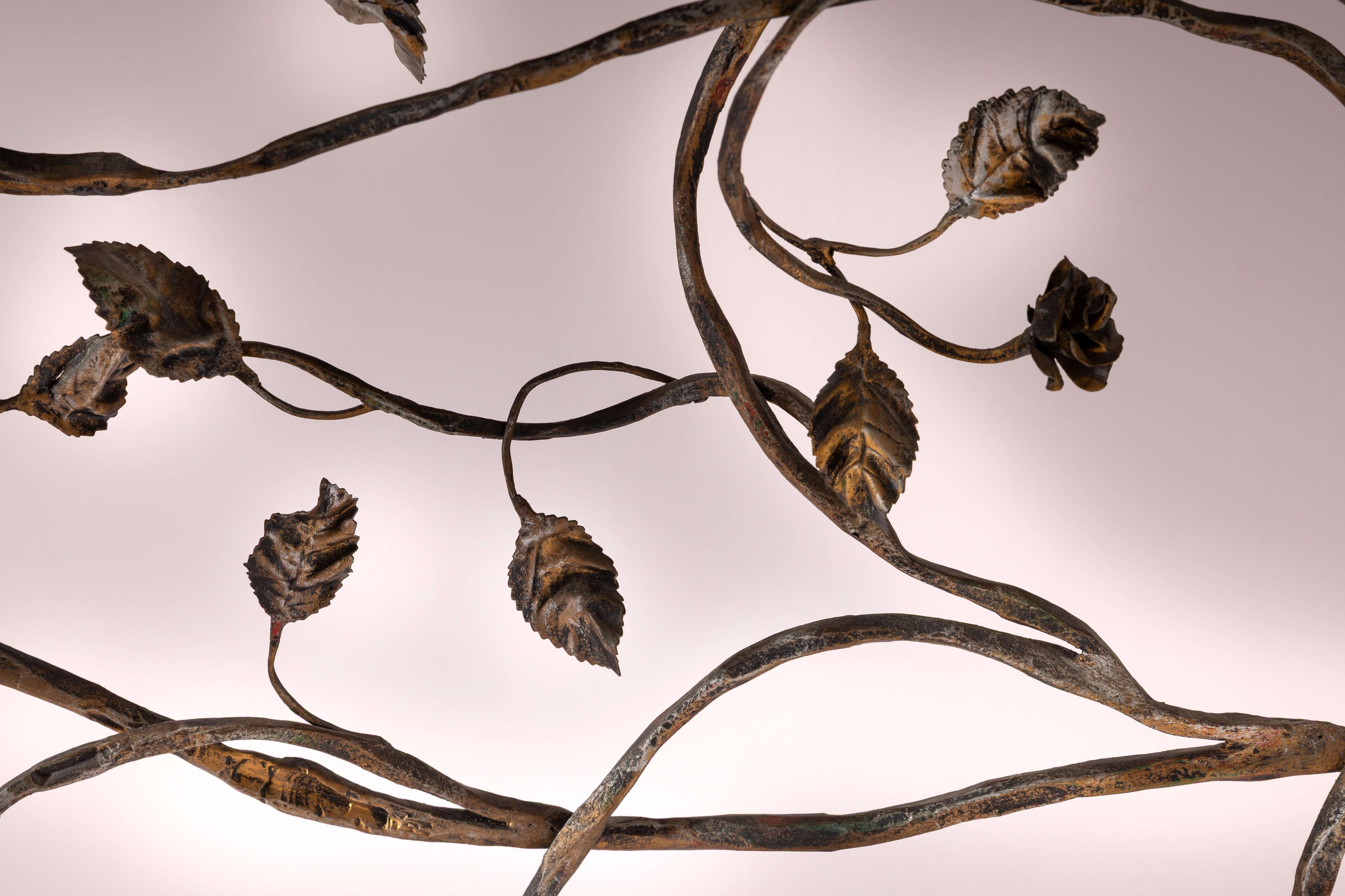 italien Salvino Marsura, lit double en fer forgé, Italie, années 1960 en vente