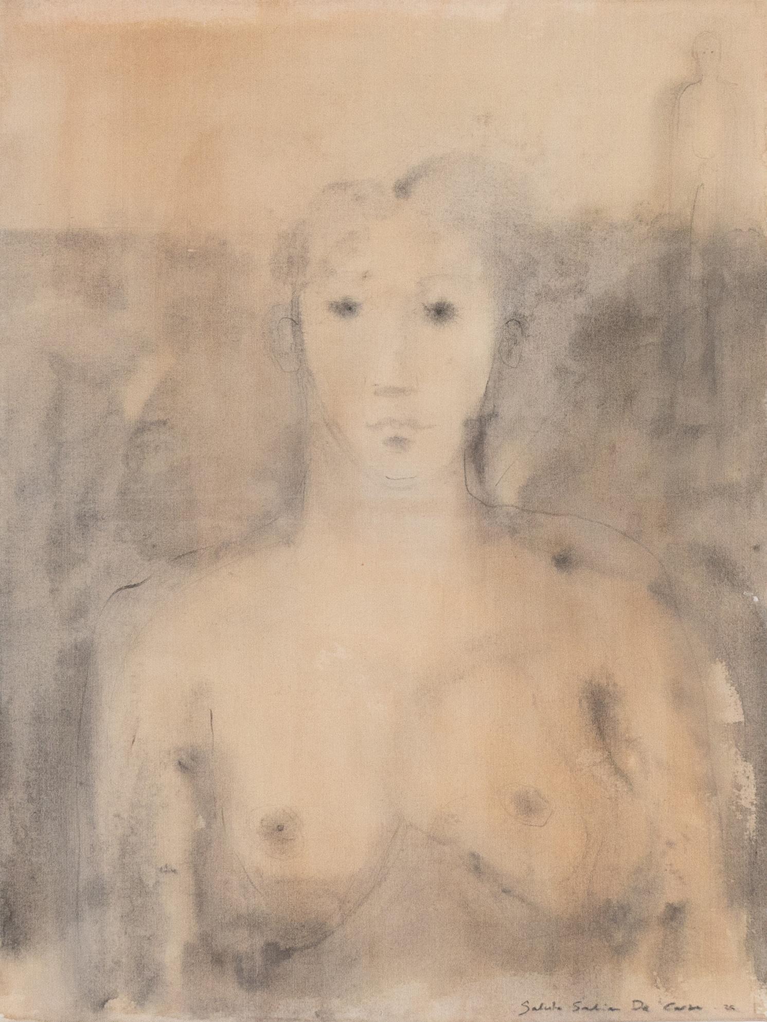 Salvita De Corte Figurative Painting - In Present Time