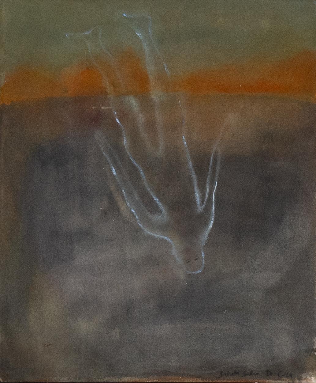 Salvita De Corte Figurative Painting - Midnight Dive