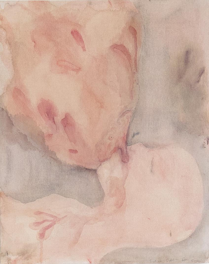 Salvita De Corte Figurative Painting - My Whole World