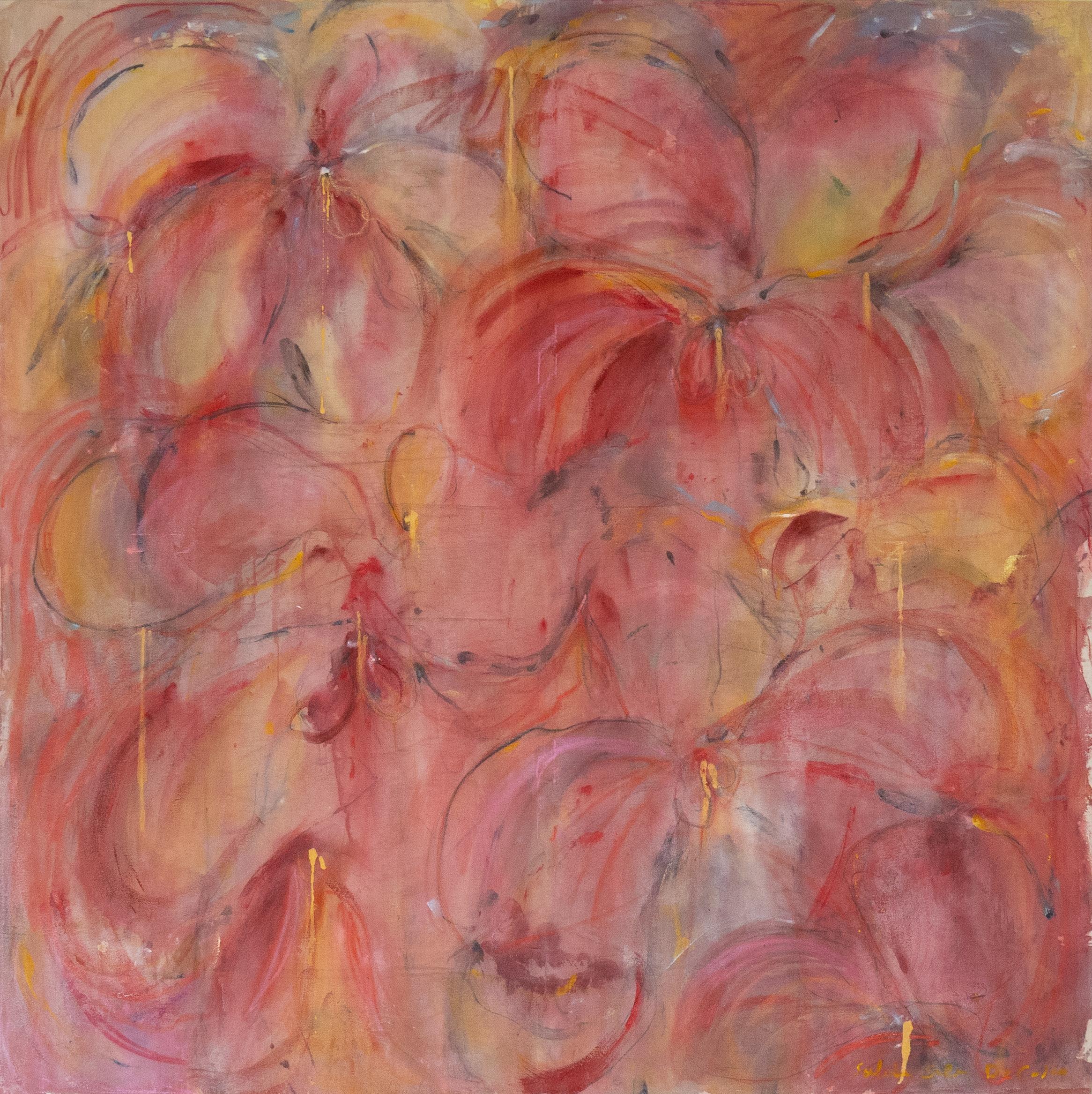 Salvita De Corte Figurative Painting - Nectar Drips