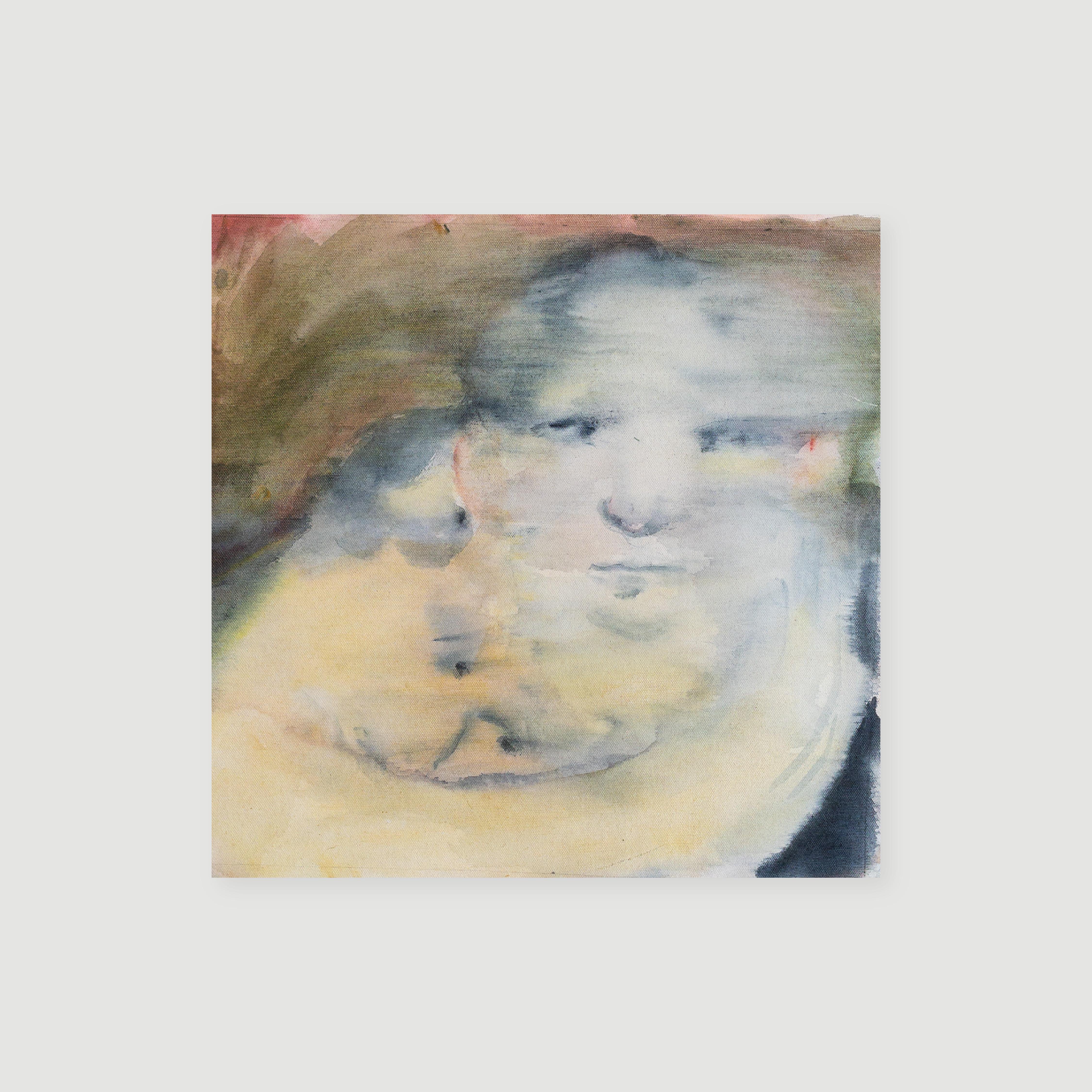 Peinture figurative abstraite dans des tons pastel doux par Salvita De Corte en vente 4