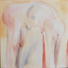Salvita Salim De Corte - Pittura figurativa astratta contemporanea Soft Neutral
