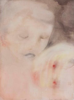 Salvita Salim De Corte — Ethereal Portrait Painting with Soft Blush Ivory Tones