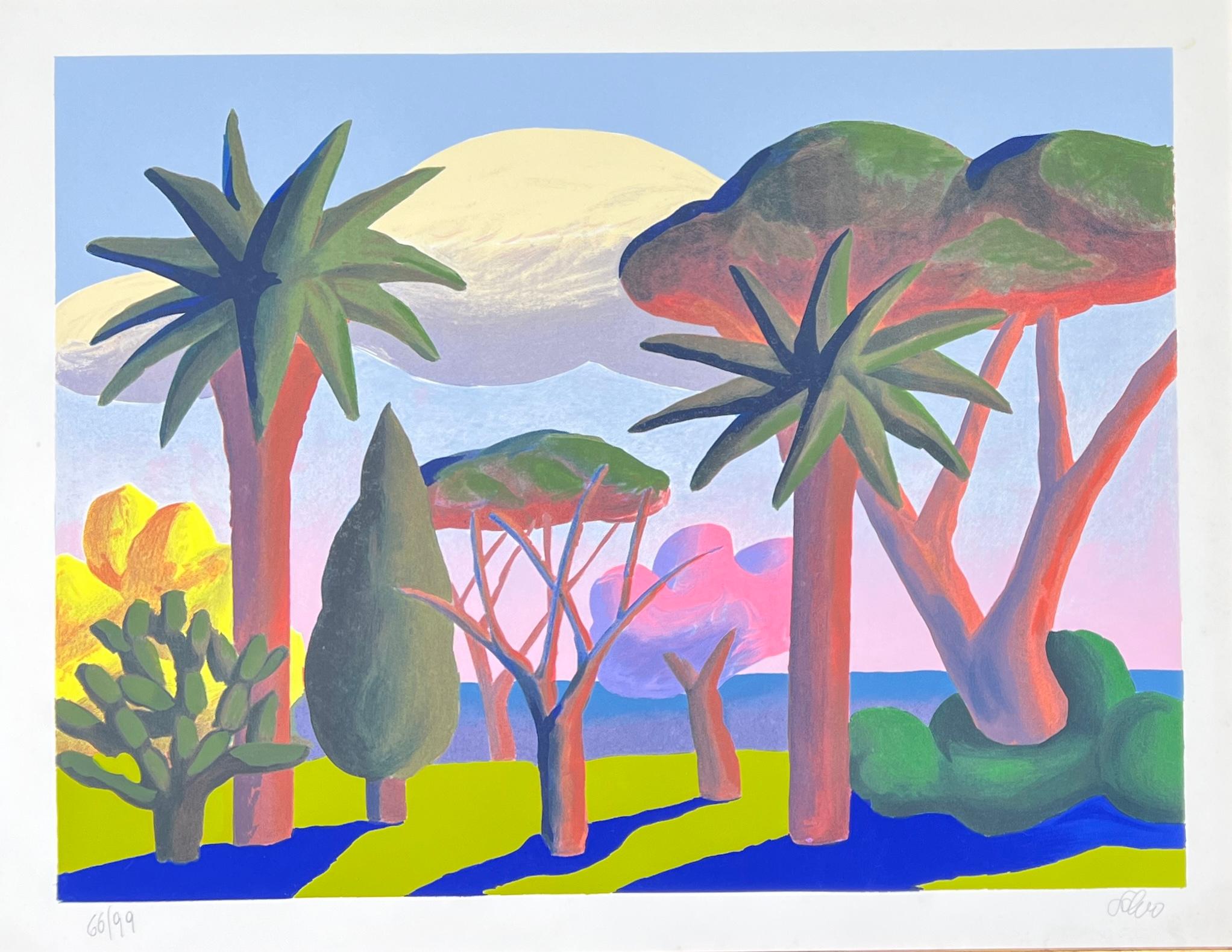 Salvo (1947-2015) - Primavera - Farblithographie auf Papier 1
