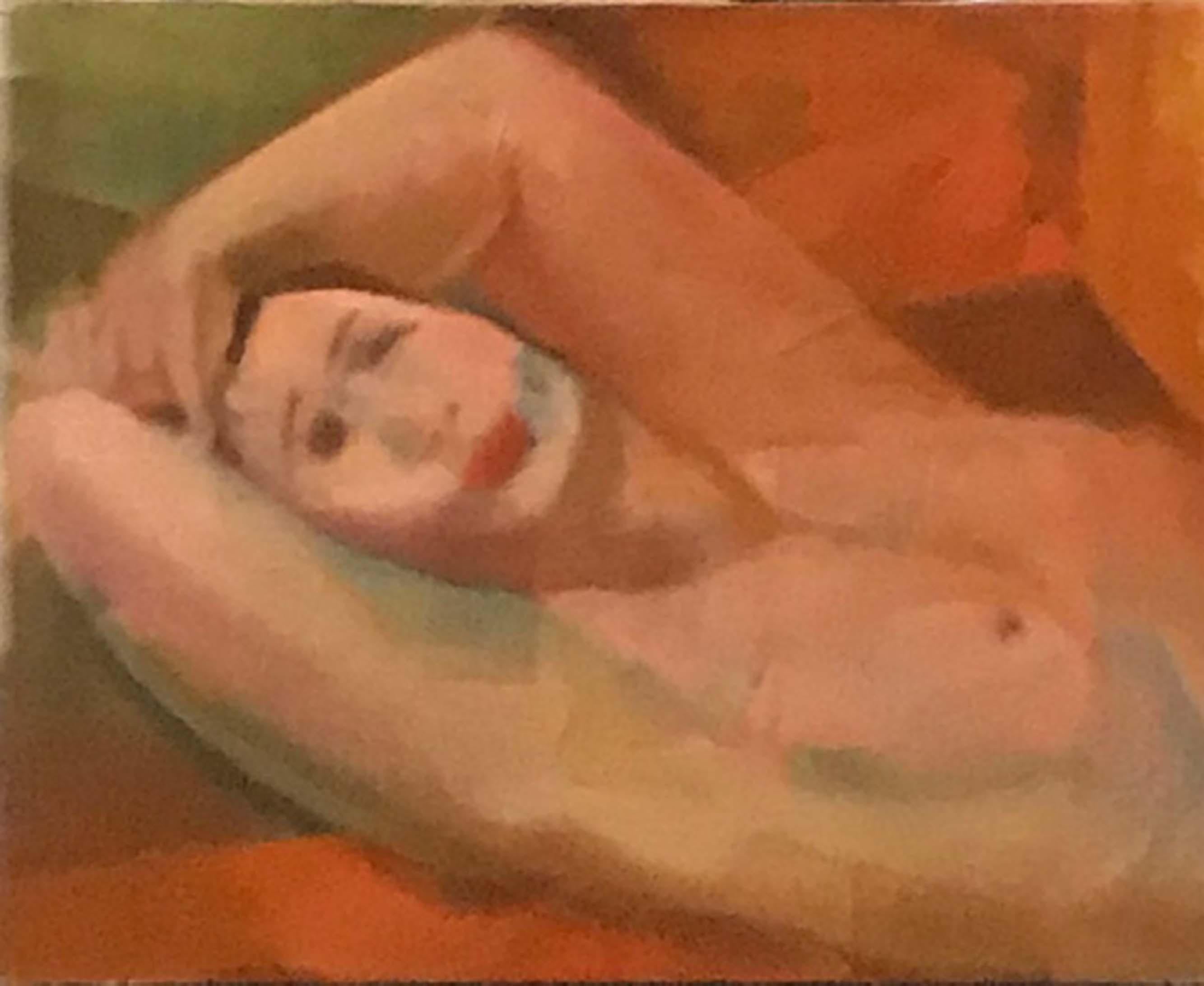 Sam Amato Nude Painting - En Repose