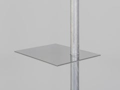 Sam Chermayeff Specchio Tavolo Acciaio Lampada a Piedi Contemporanea Illuminazione