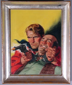 New Western Cowboy Pulp Cover