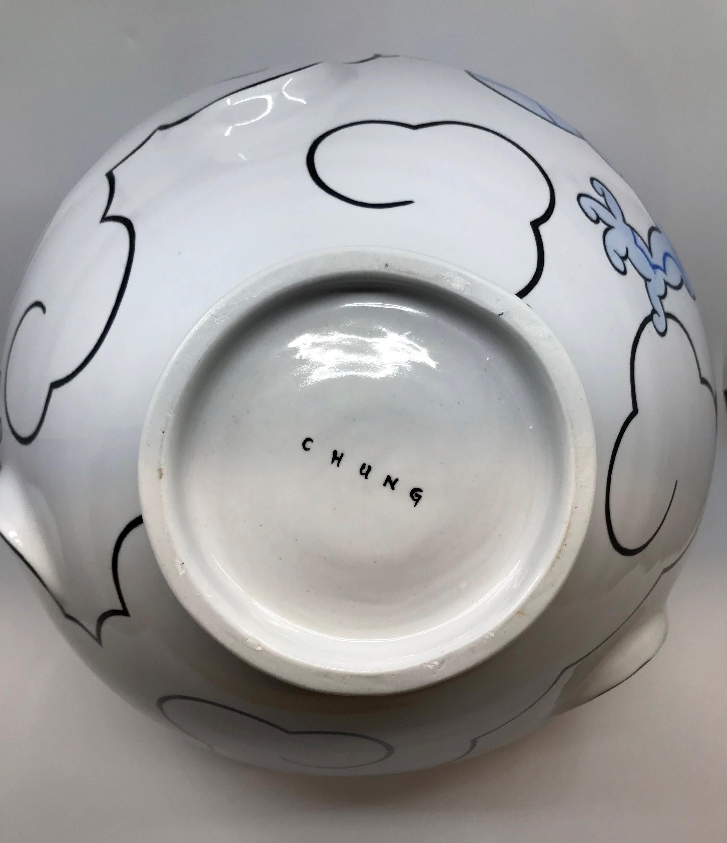 Sam Chung lives and works in Tempe, AZ. He is a ceramic artist and Professor of Art at Arizona State University.  As a second-generation Korean-American, he explores pottery that reframes historical ceramics from a cross-cultural perspective and