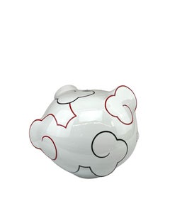 "Cloud Sphere", Contemporary, Ceramic, Sculpture, Porcelain, China Paint