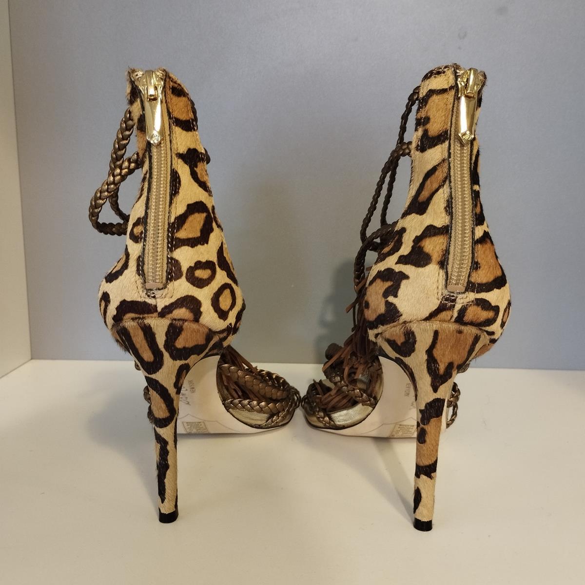 Brown Sam Edelman Animalier Sandals IT 39 For Sale