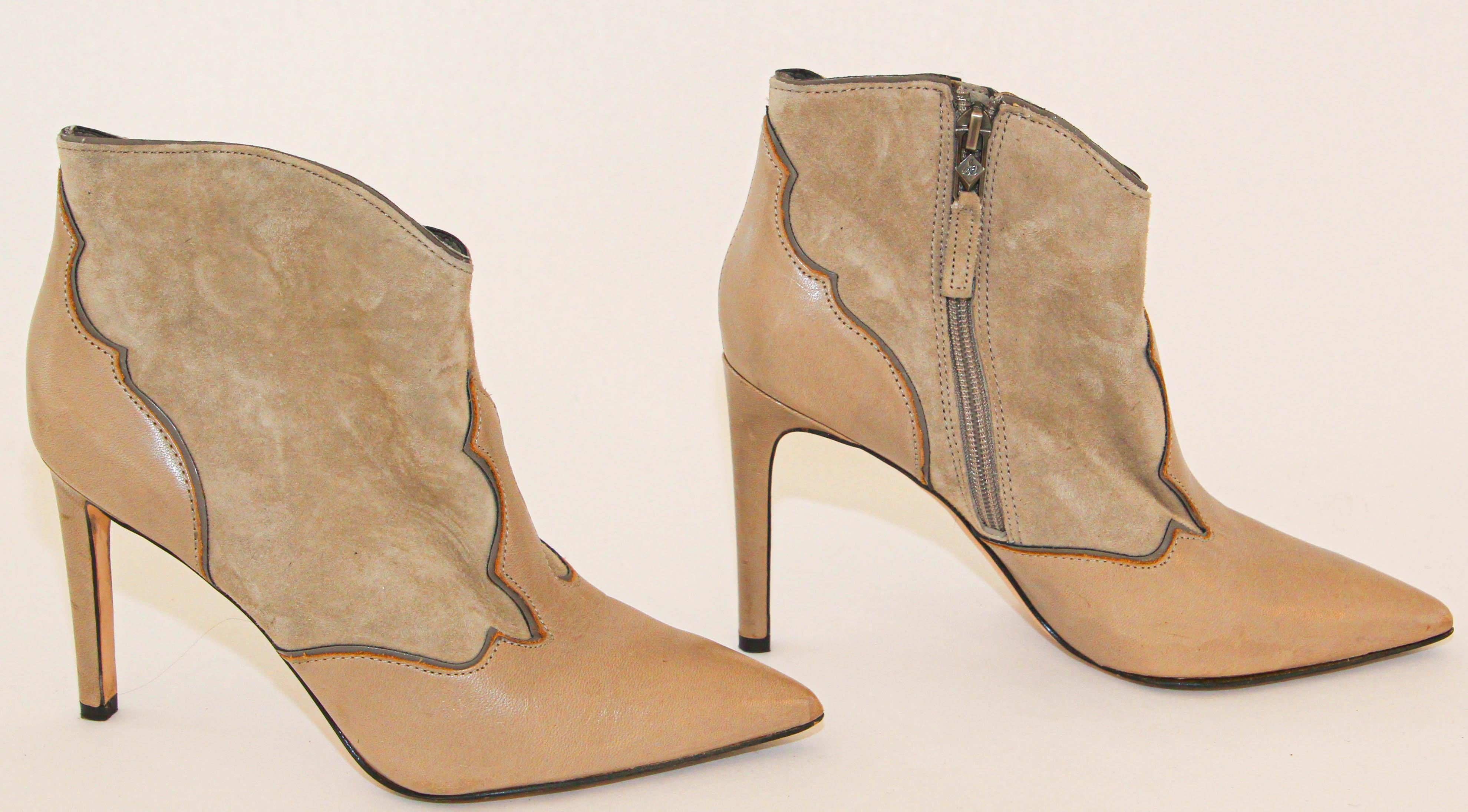 Chaussures à talons hauts Sam Edelman en cuir brun clair pour femmes avec talons aiguille, taille 7 en vente 8