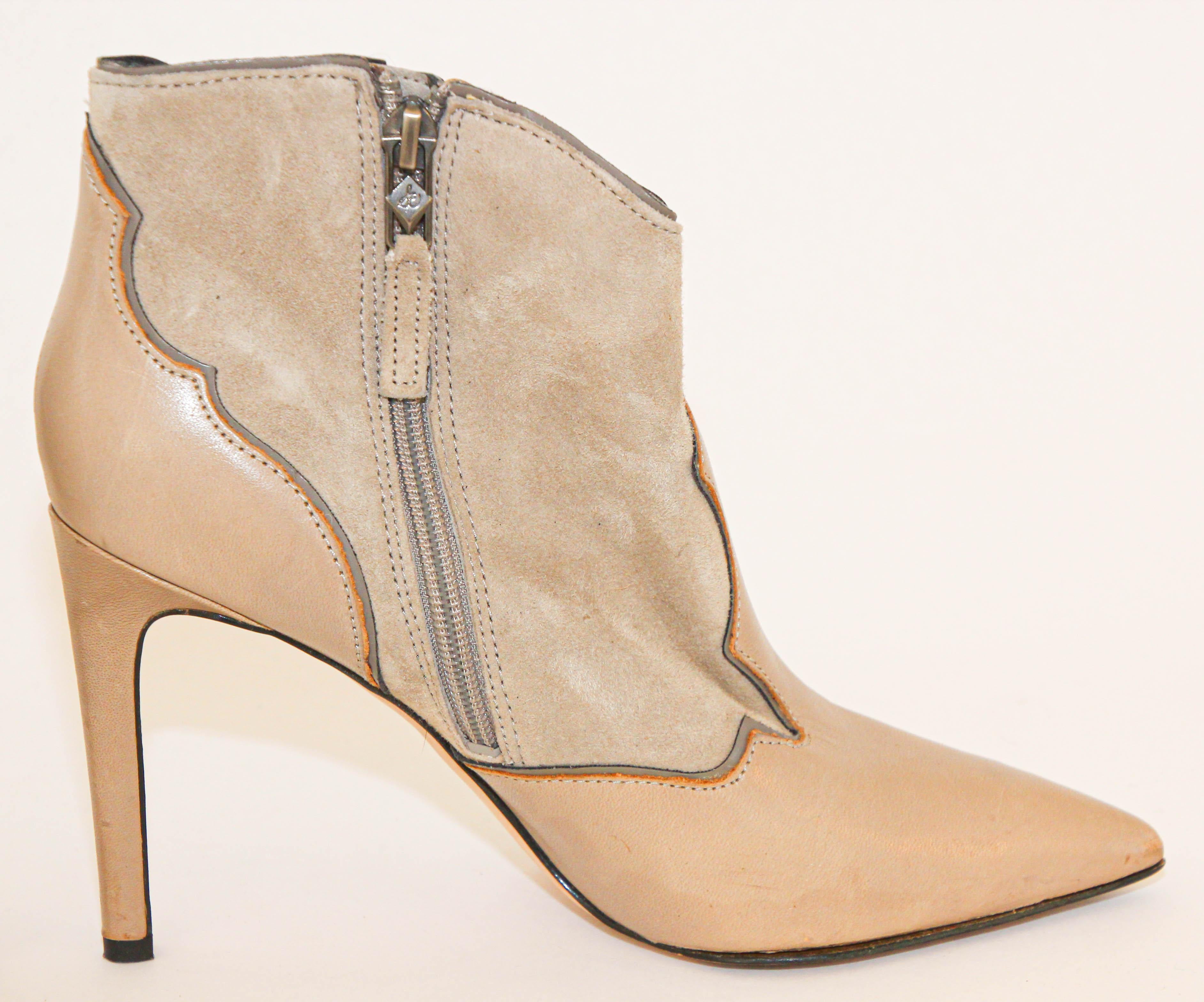 Chaussures à talons hauts Sam Edelman en cuir brun clair pour femmes avec talons aiguille, taille 7 en vente 11