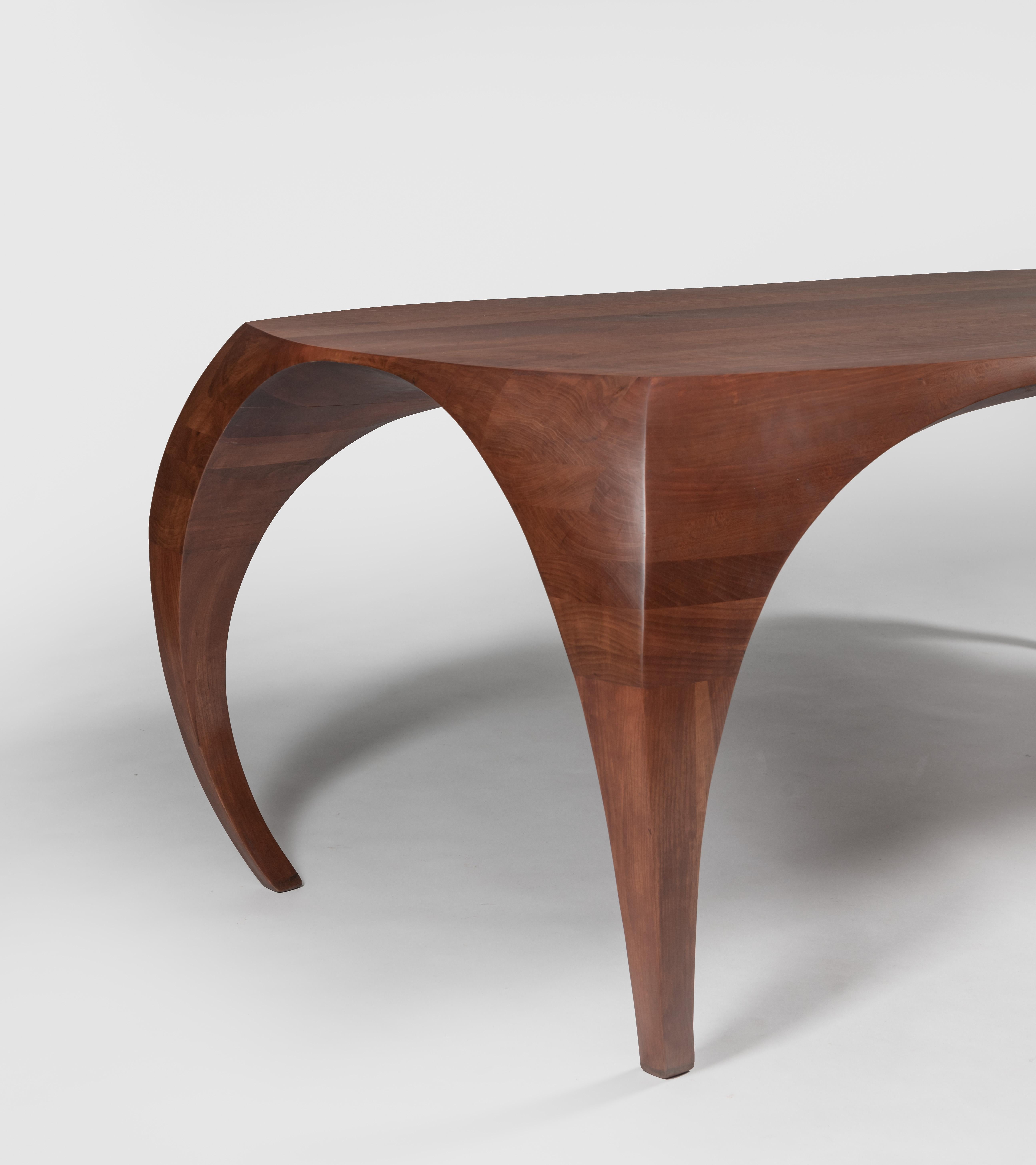 American Sam Forrest Cherry Dining Table 1970s For Sale