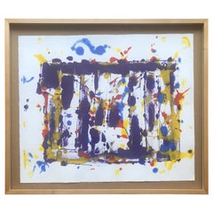 Sam Francis Abstract Monotype, 1980s