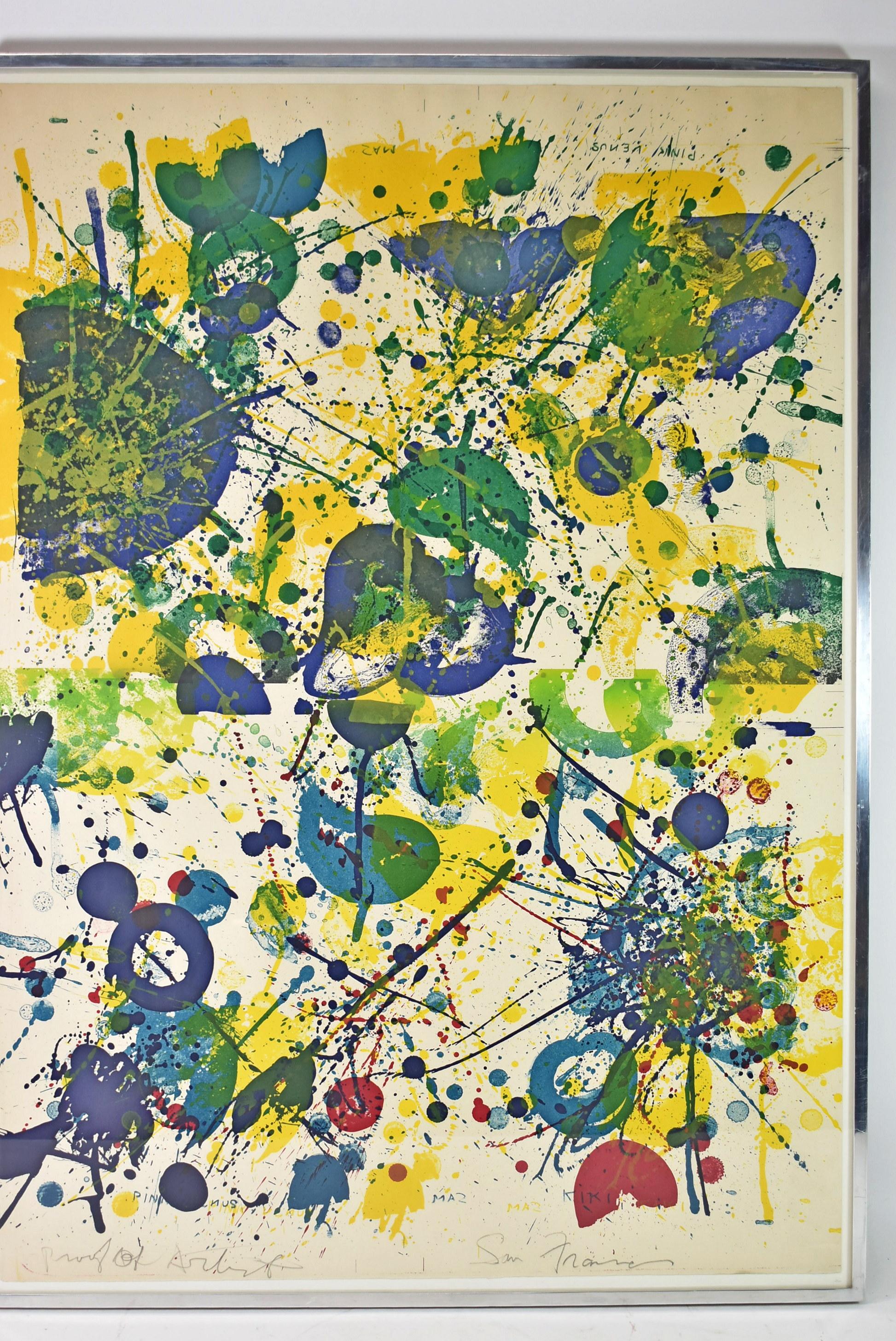 Sam Francis (American, 1923-1994) was dubbed 