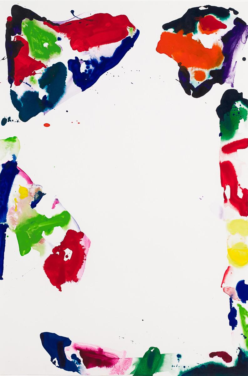 Sam Francis Abstract Painting - Untitled, 1970 (SF68-44)