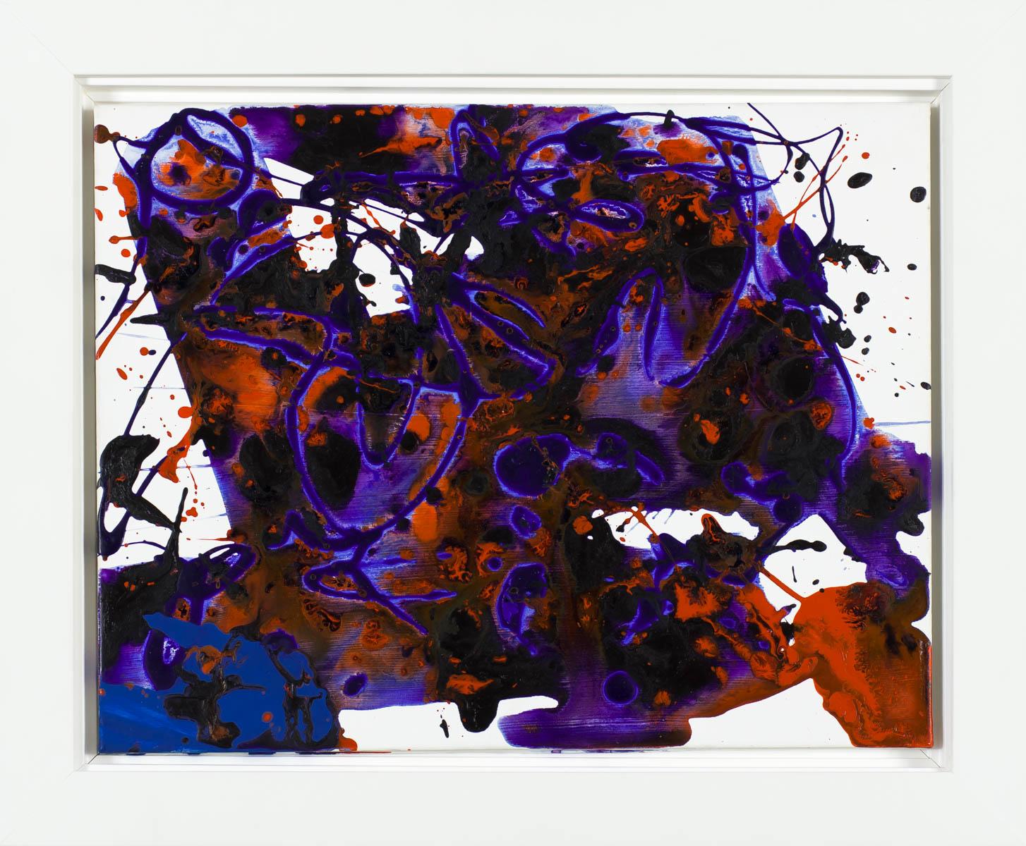 Untitled, 1994 (SFP94-6) - Painting by Sam Francis