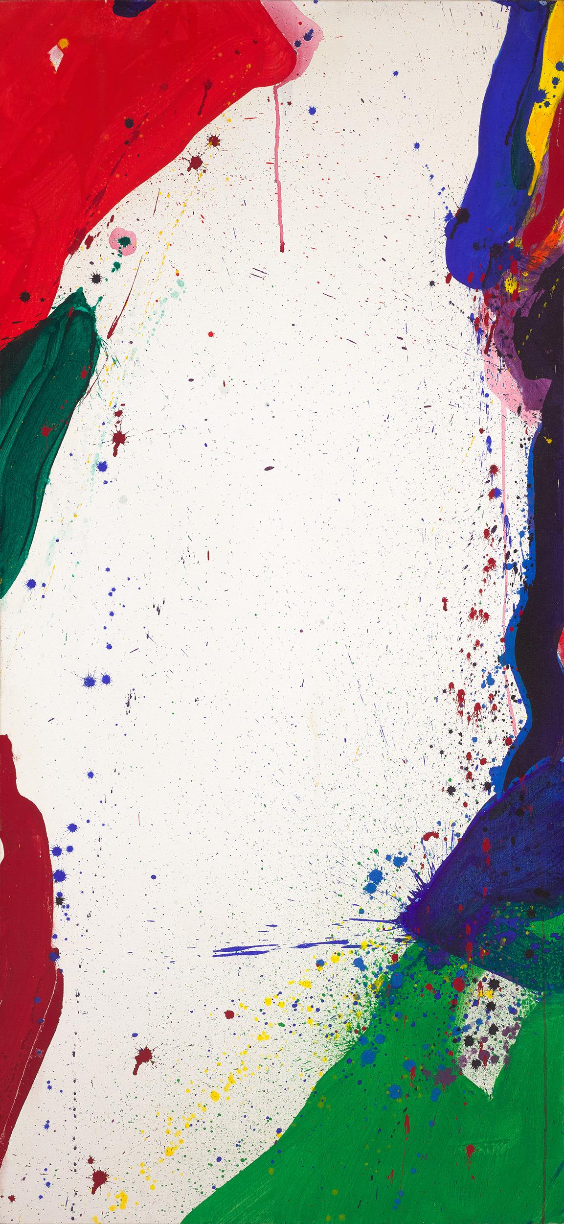 Sam Francis
1923-1994  American

Untitled

Signed and dated "Sam Francis 1965" (en verso)
Oil on canvas

This striking painting hails from the renowned Edge Paintings series by important Abstract Expressionist Sam Francis. Untitled was created in